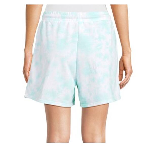 CareBears Shorts Womens Small Relaxed Mint Green Tie Dye Throwback Retro Fan - Picture 4 of 13